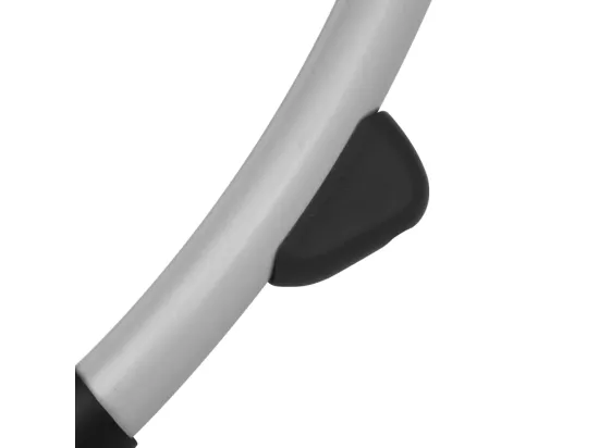 Chaise longue géométrique d'extérieur Acier Crème