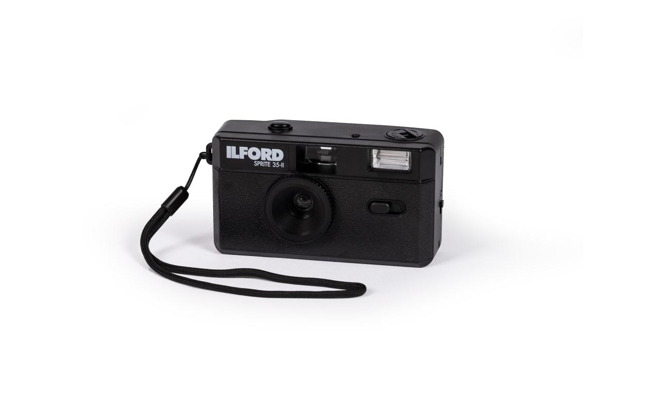 Analogkamera Sprite 35-II BlackKompaktkamera mit Blitz