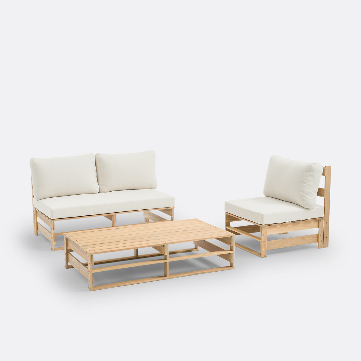 LA REDOUTE INTERIEURS<br>Mesa de jardim em acácia, Pavia