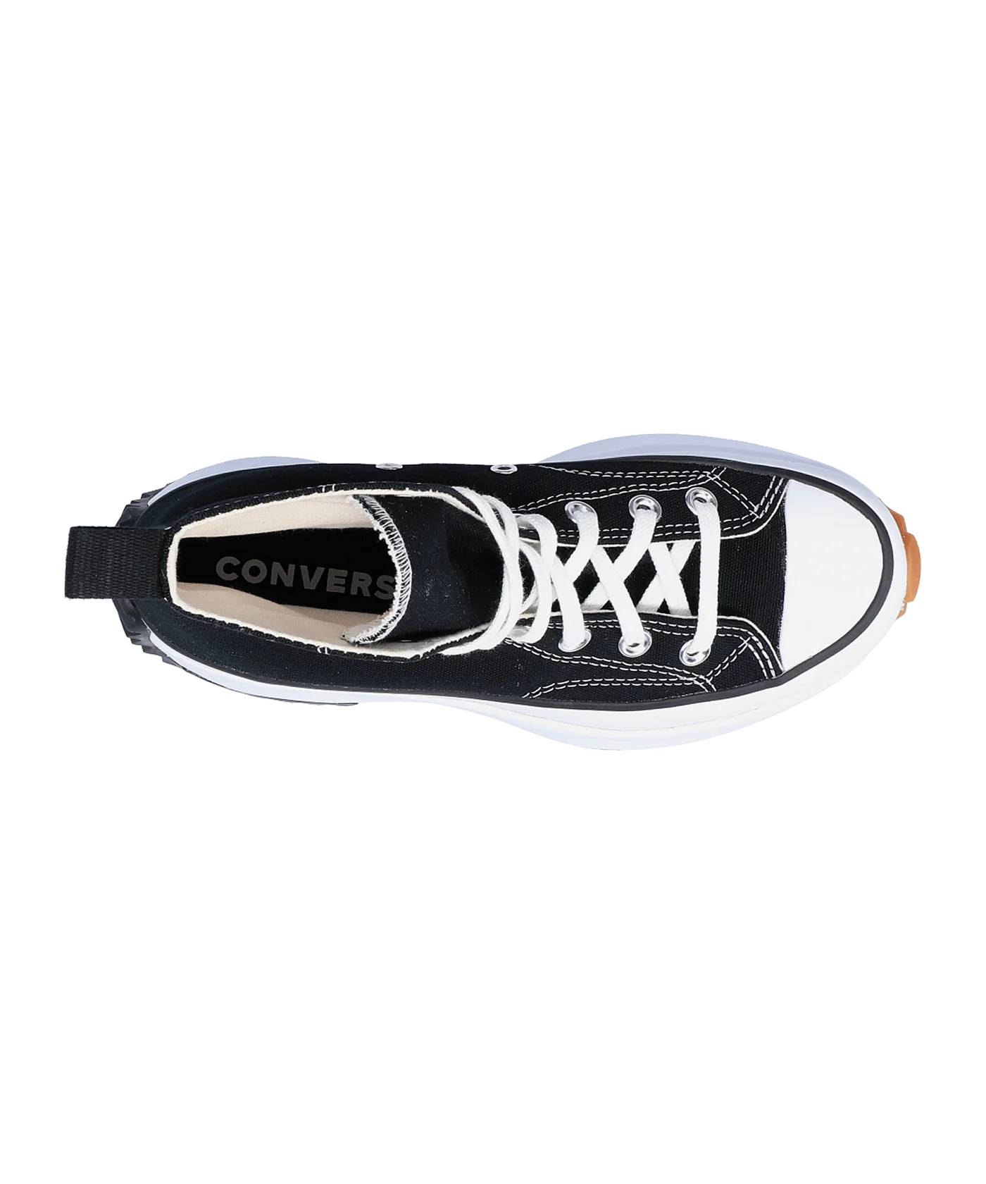 Converse Run Star Hike HI Damen Schwarz