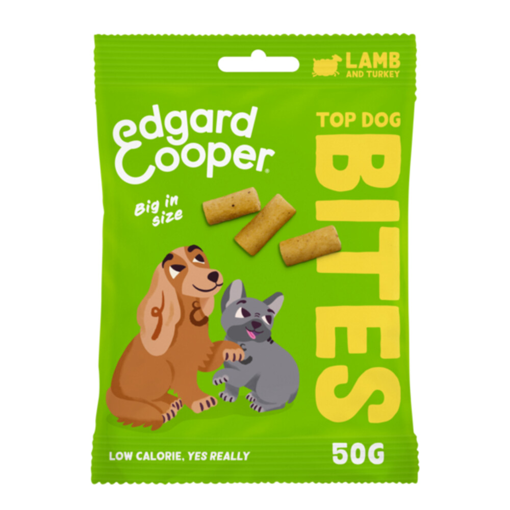 Edgard & Cooper Adult Bite LLam & Kalkoen50 gr