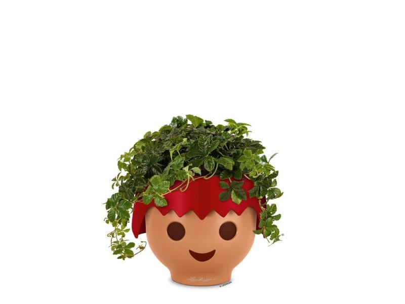 Lechuza Pflanzentopf OJO Rot Topf