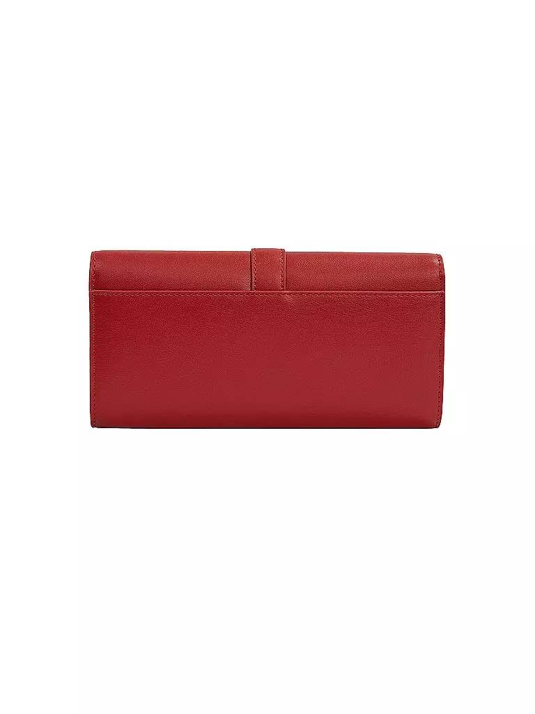 TOMMY HILFIGER Geldbörse TH HERITAGE Large rot