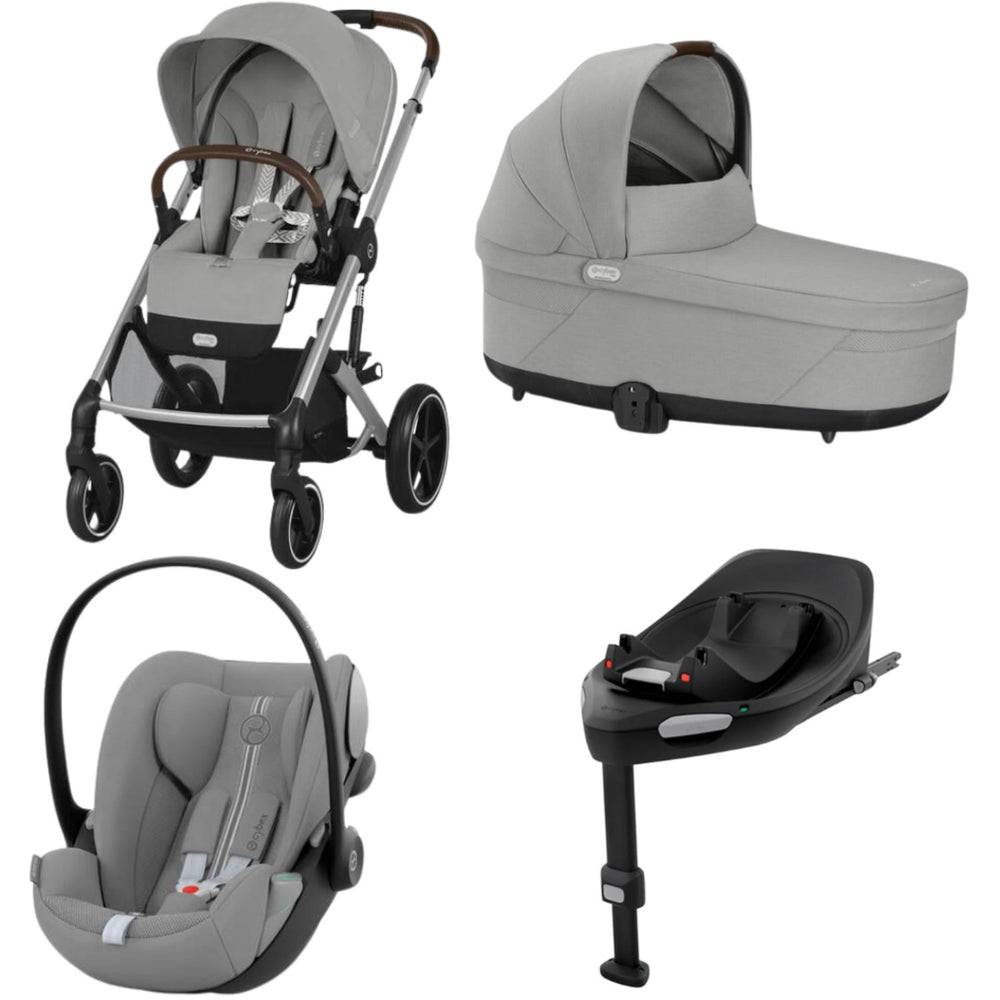 Køb Cybex Stone Grey Balios S Lux Bundle