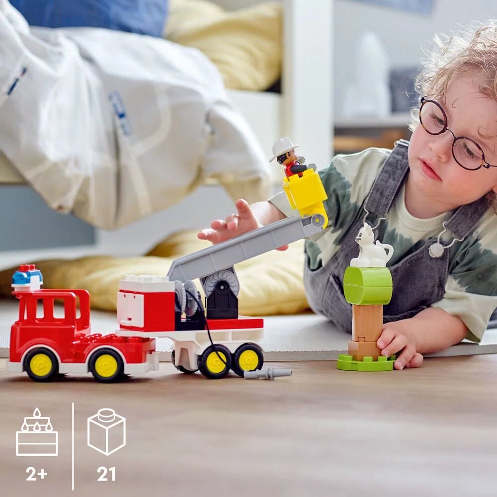 LEGO®DUPLO®MA VILLE 10969 - LE CAMION DE POMPIERS