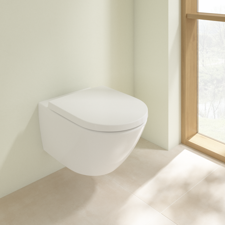 Villeroy en Boch Subway 3.0 randloos toilet met CeramicPlus wit