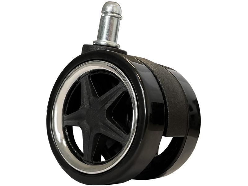LC-Power Rollen LC-CASTERS-DRIFT 5er Set Chrom Gaming-Rollenset