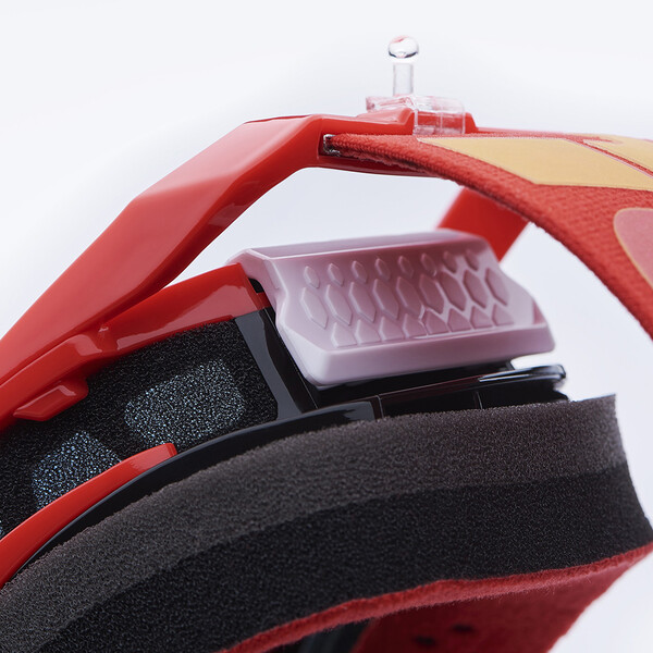 100% - Masque Armega Nuketown - Red/Blue Mirror Rouge / Or / Bleu