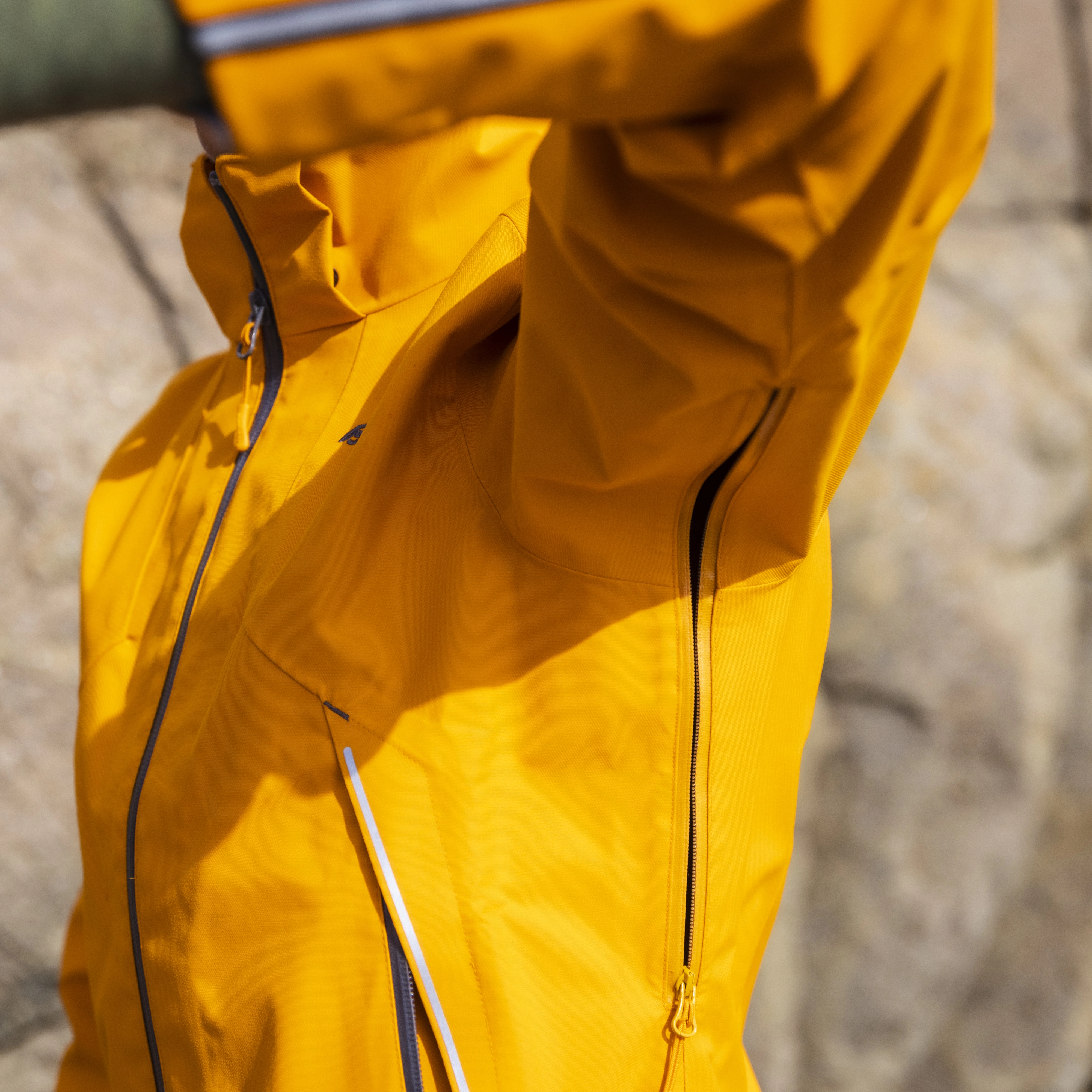 Sjoa 3L Youth Jacket Cloudberry Yellow