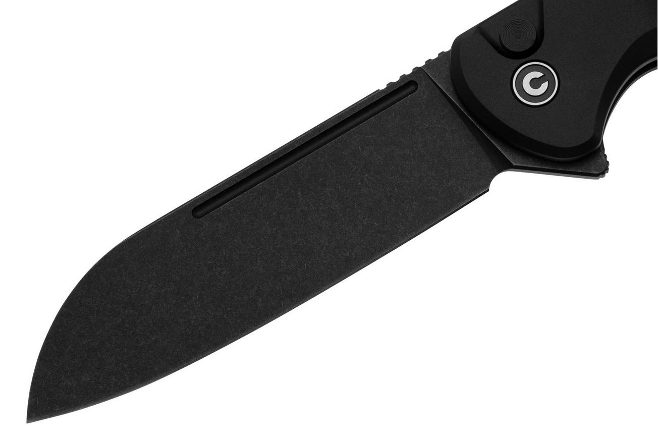 CIVIVI Chevalier II C20022B-1 Black Aluminum, zakmes