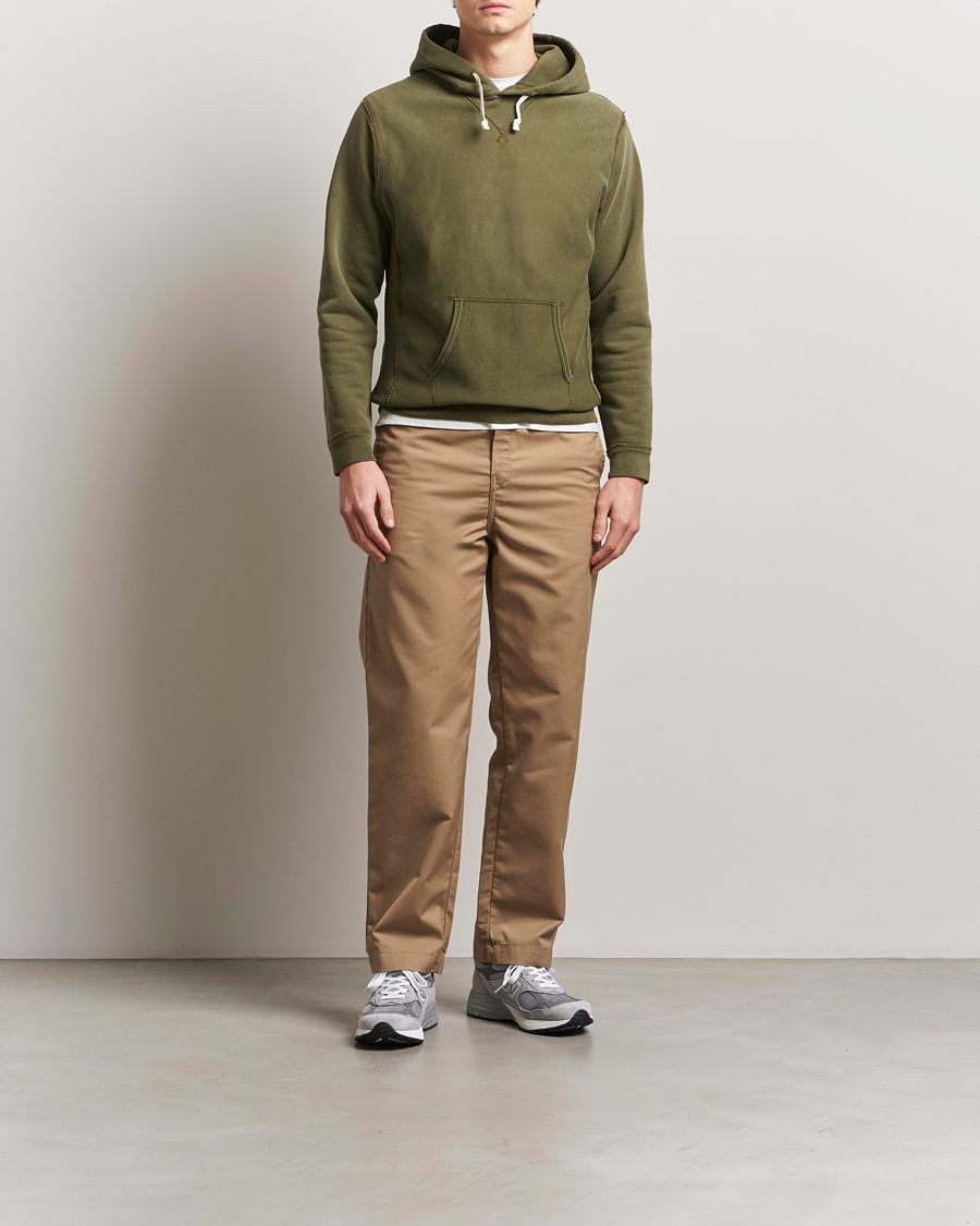 RRL Hooded Sweatshirt Olive