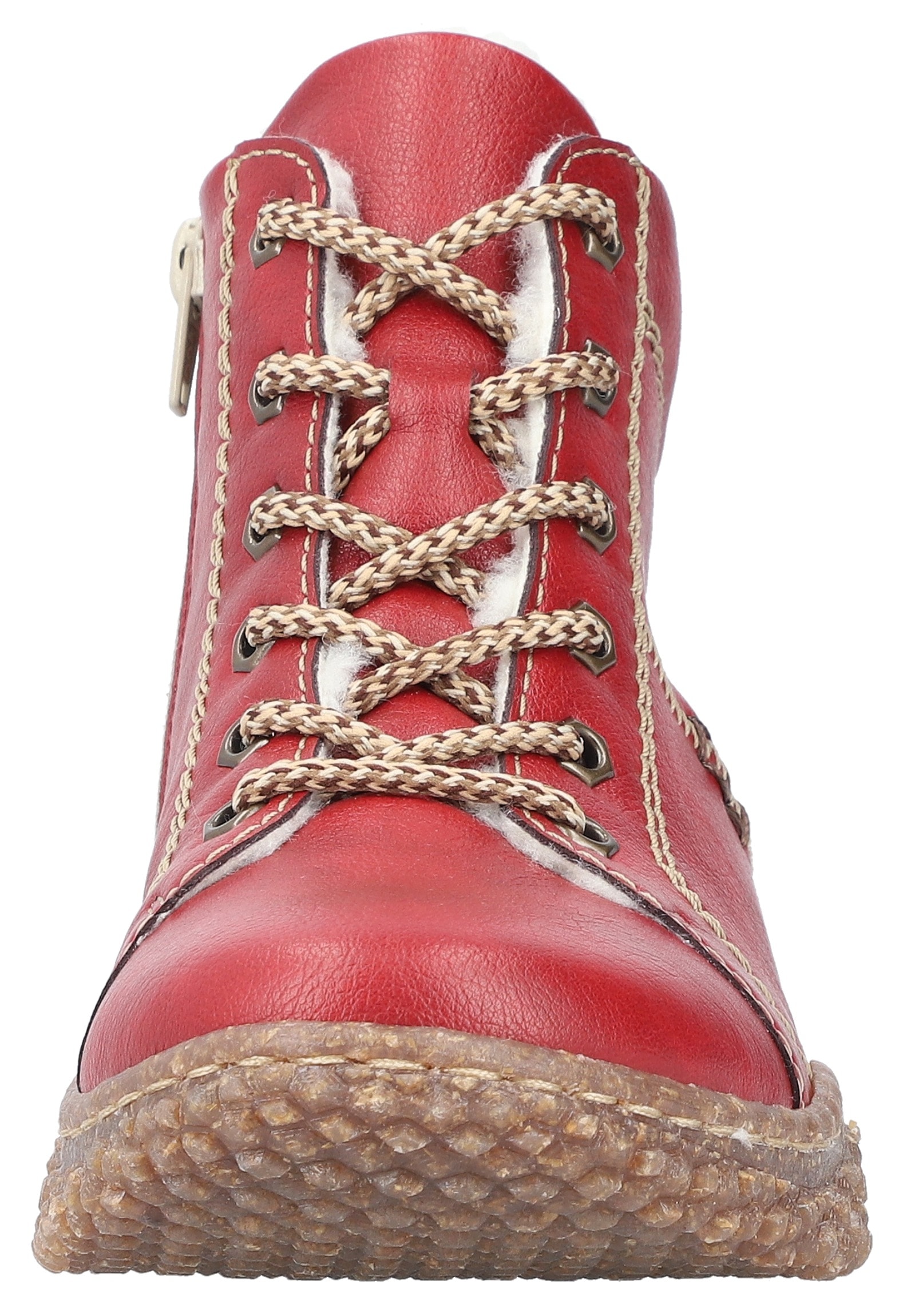 Rieker Winterboots  Schnürboots, Stiefelette, High Top Sneaker mit Innenreissverschluss