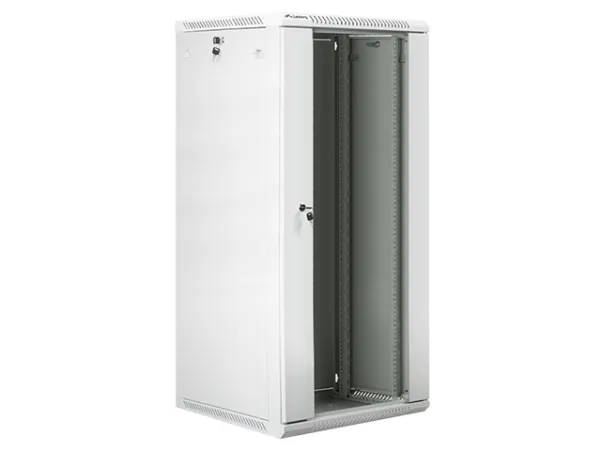 Lanberg - Rack kabinet - vægmonterbar - grå, RAL 7035 - 27U - 19