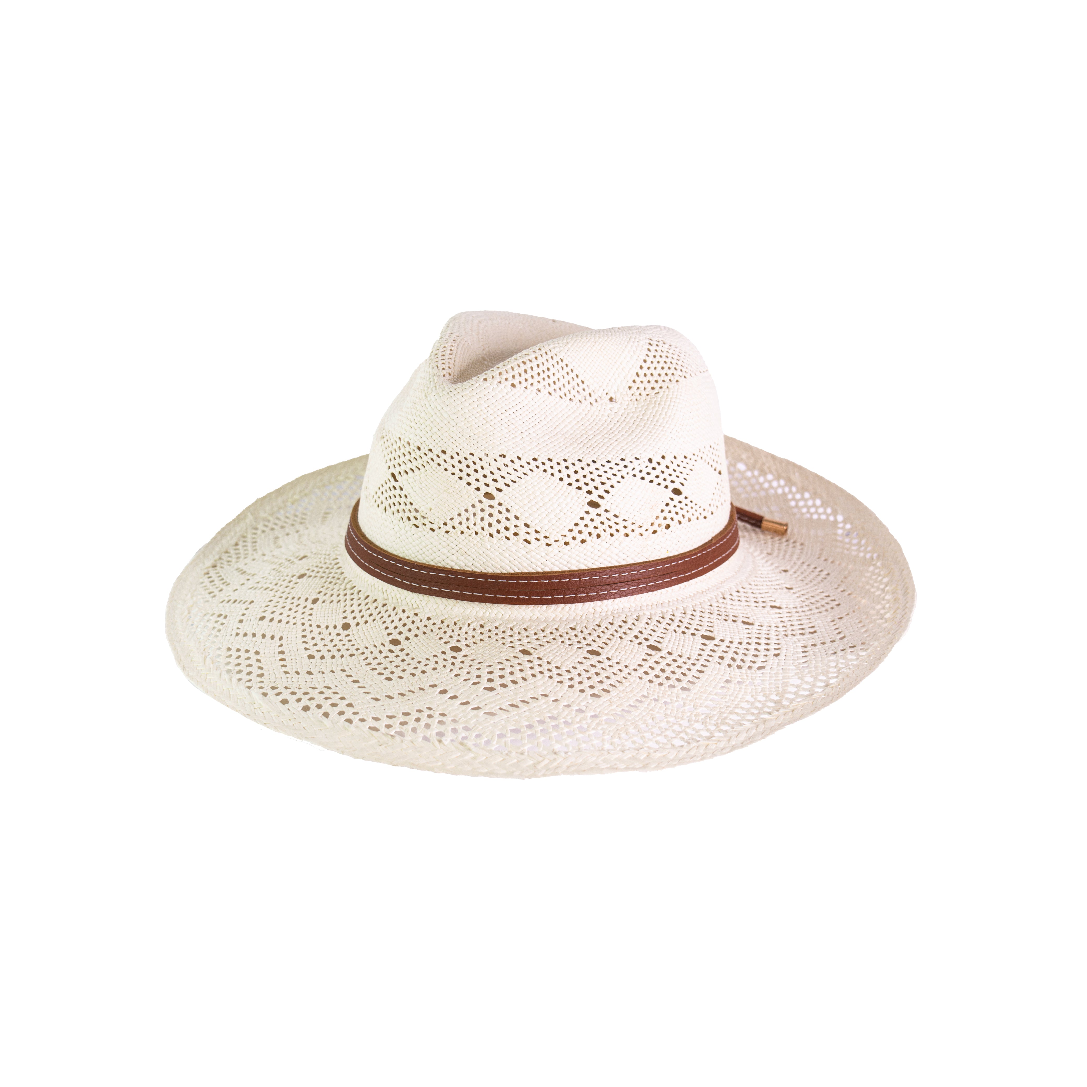 Chapeau Panama à tissage ouvert - ARTICLE RTS