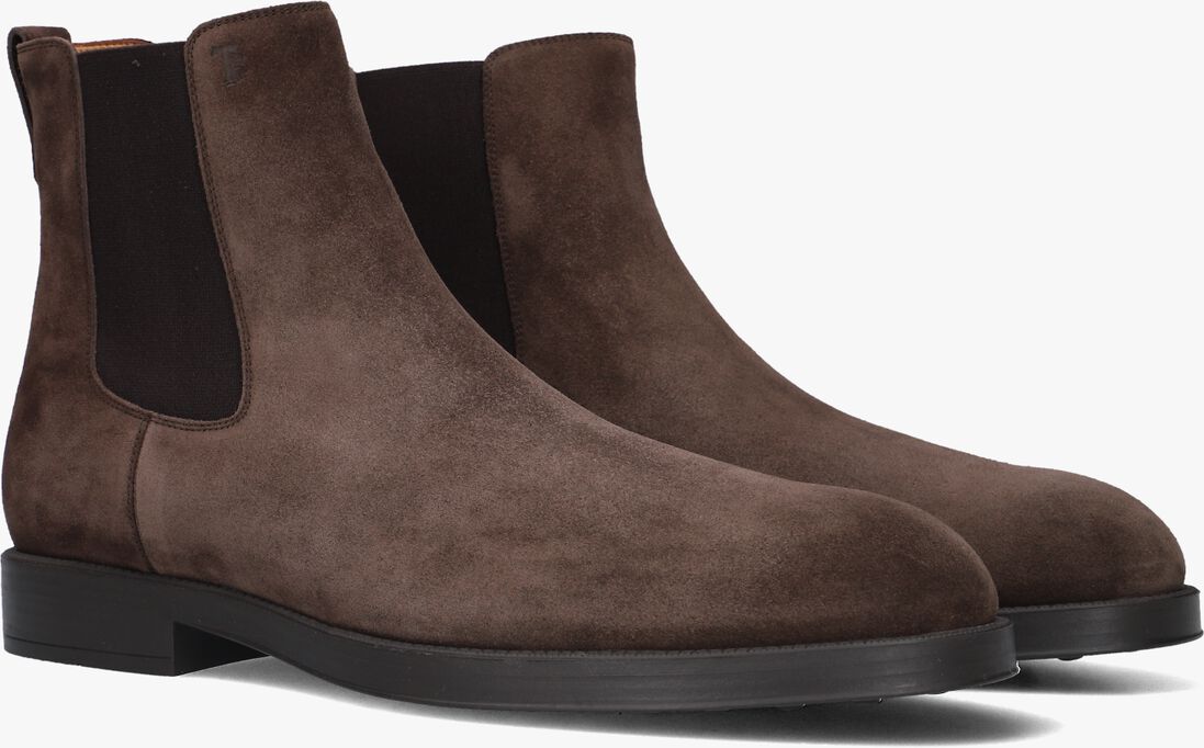 bruine tod's chelsea boots xxm75l00p20re0s800