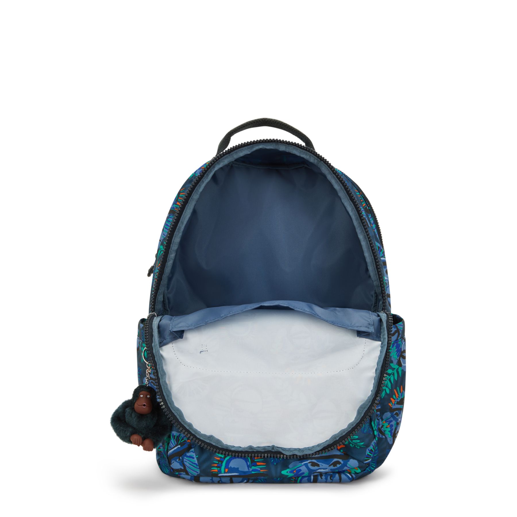 SEOUL COLLEGE Grand sac à dos avec compartiment séparé pour ordinateur portable - Blue Monkey Fun