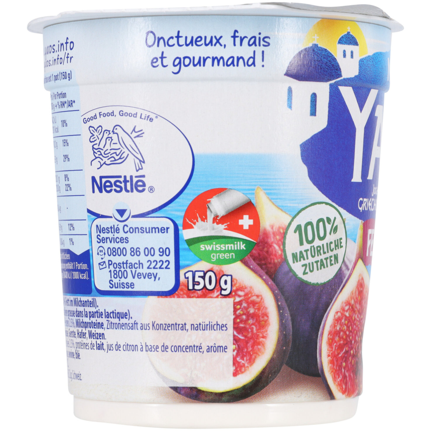 Yaos Joghurt Feigen nach Griechischer Art 2x150g