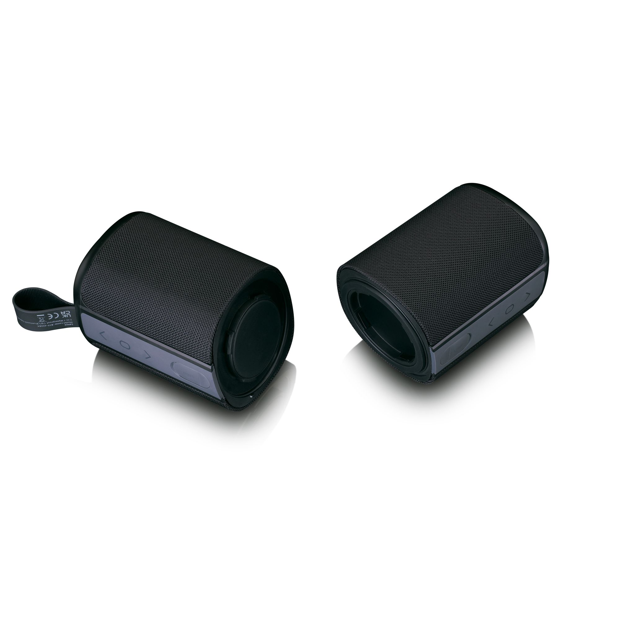 Lenco BTP-400BK 2 in 1 Bluetooth speaker
