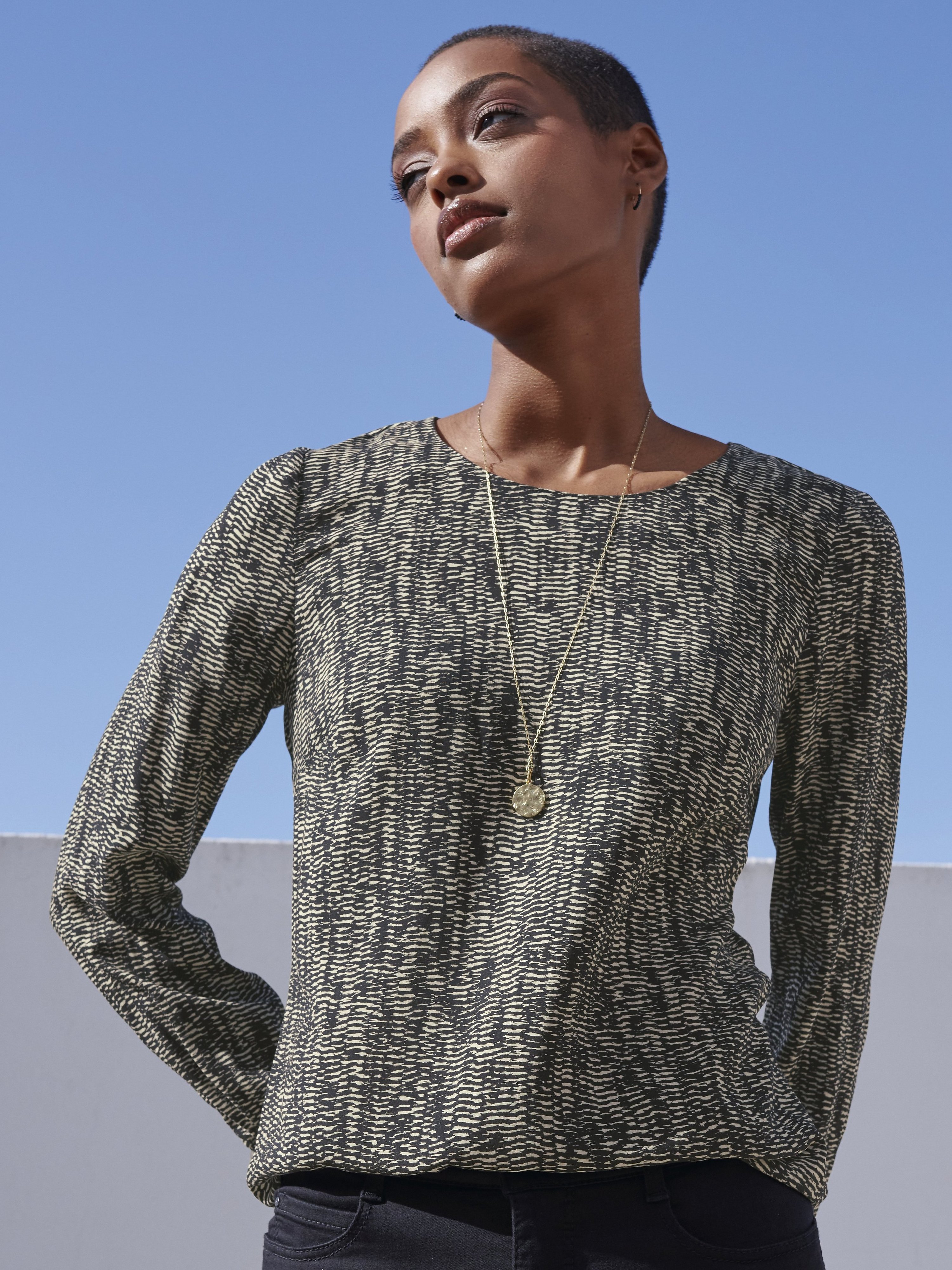 Bluse zum Schlupfen