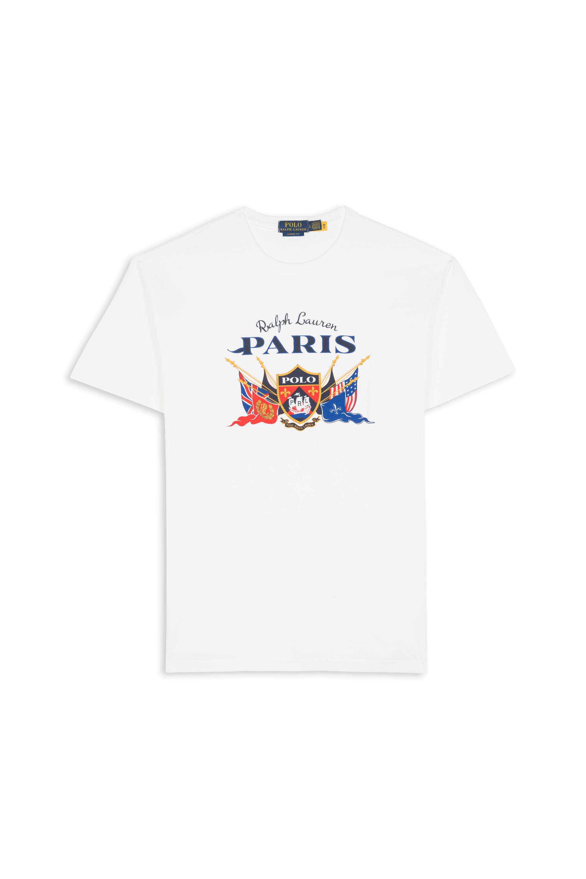 POLO RALPH LAUREN T-shirt 20/1 UNEVEN JERSEY Blanc