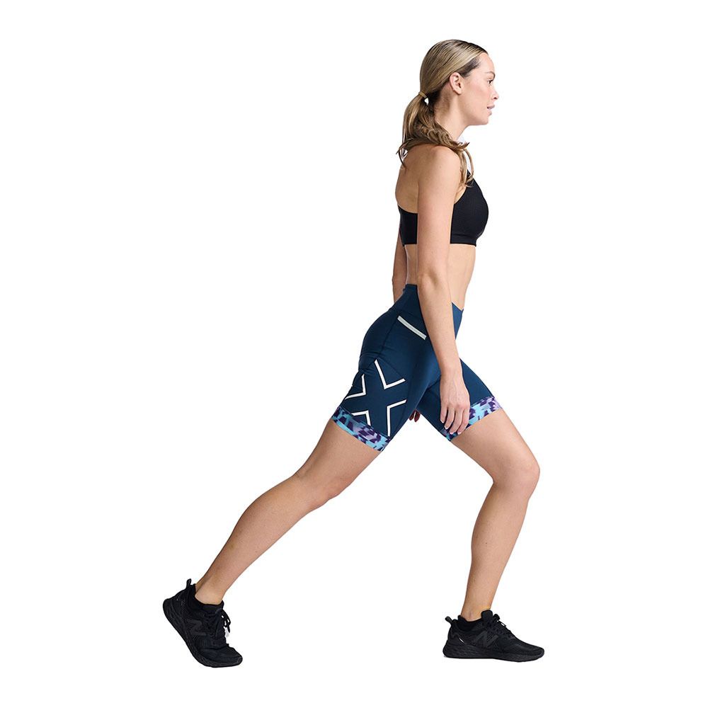 2xu CORE - Cuissard Femme moonlight/white