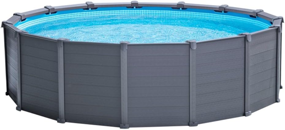 Intex Pool Graphite Panel Frame 478 x 124 cm
