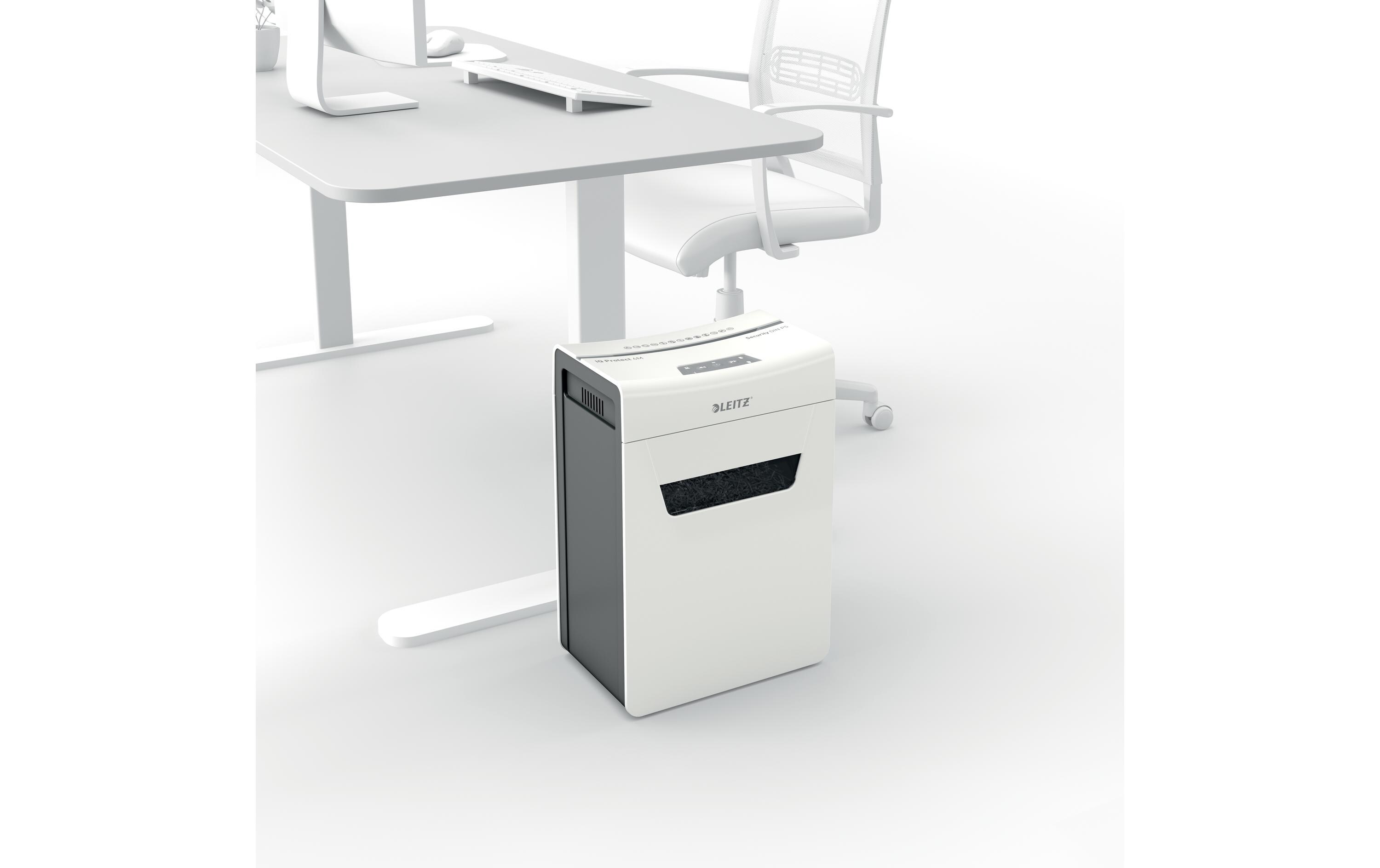 Aktenvernichter IQ Protect Premium 10X , P-4, 10 Blatt<br>Manueller Dokumentenvernichter mit Partikelschnitt für die sichere Vernichtung vertraulicher Unterlagen