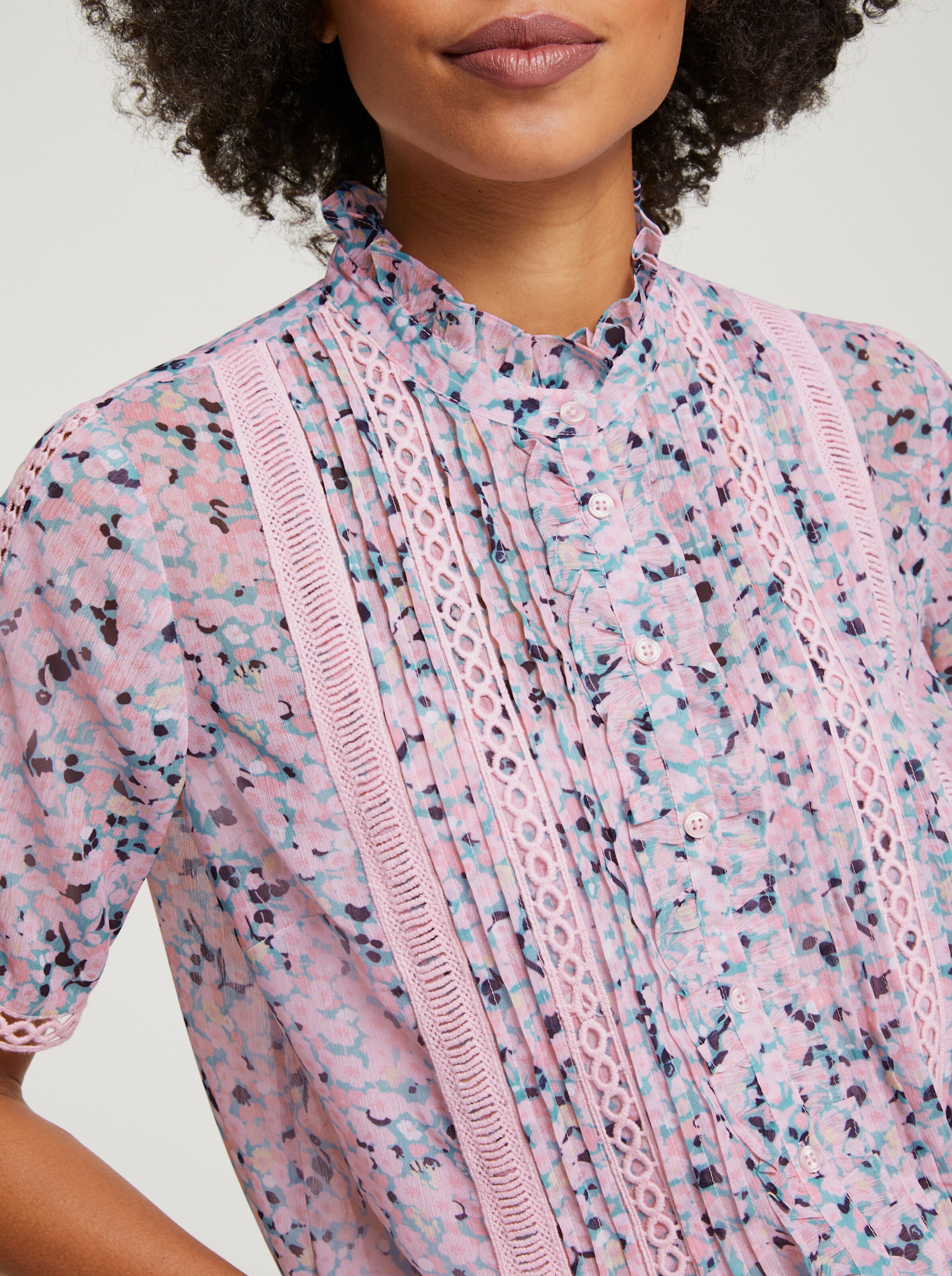 Druckbluse