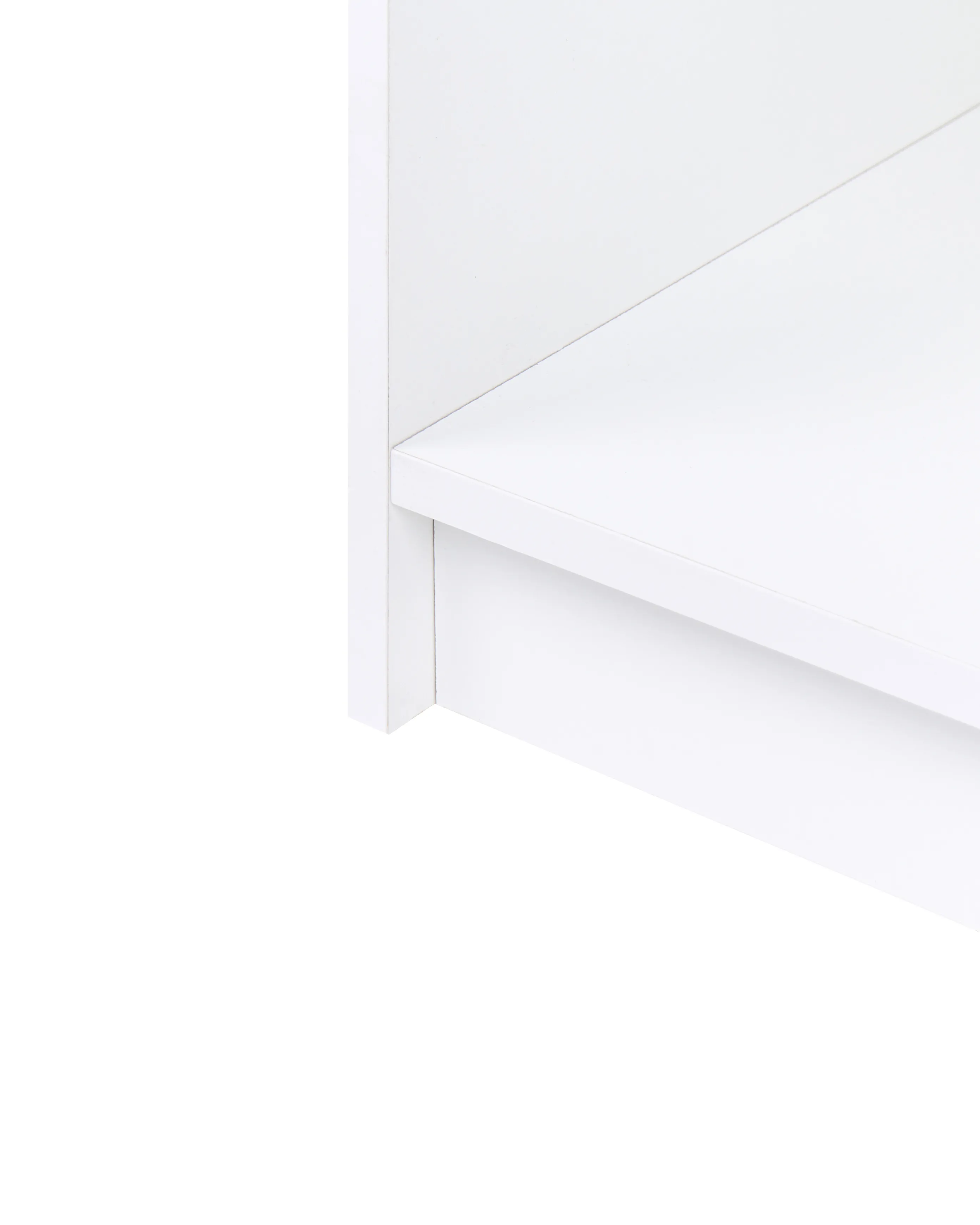Boekenkast met 3 planken ZEHNA 117 cm Wit