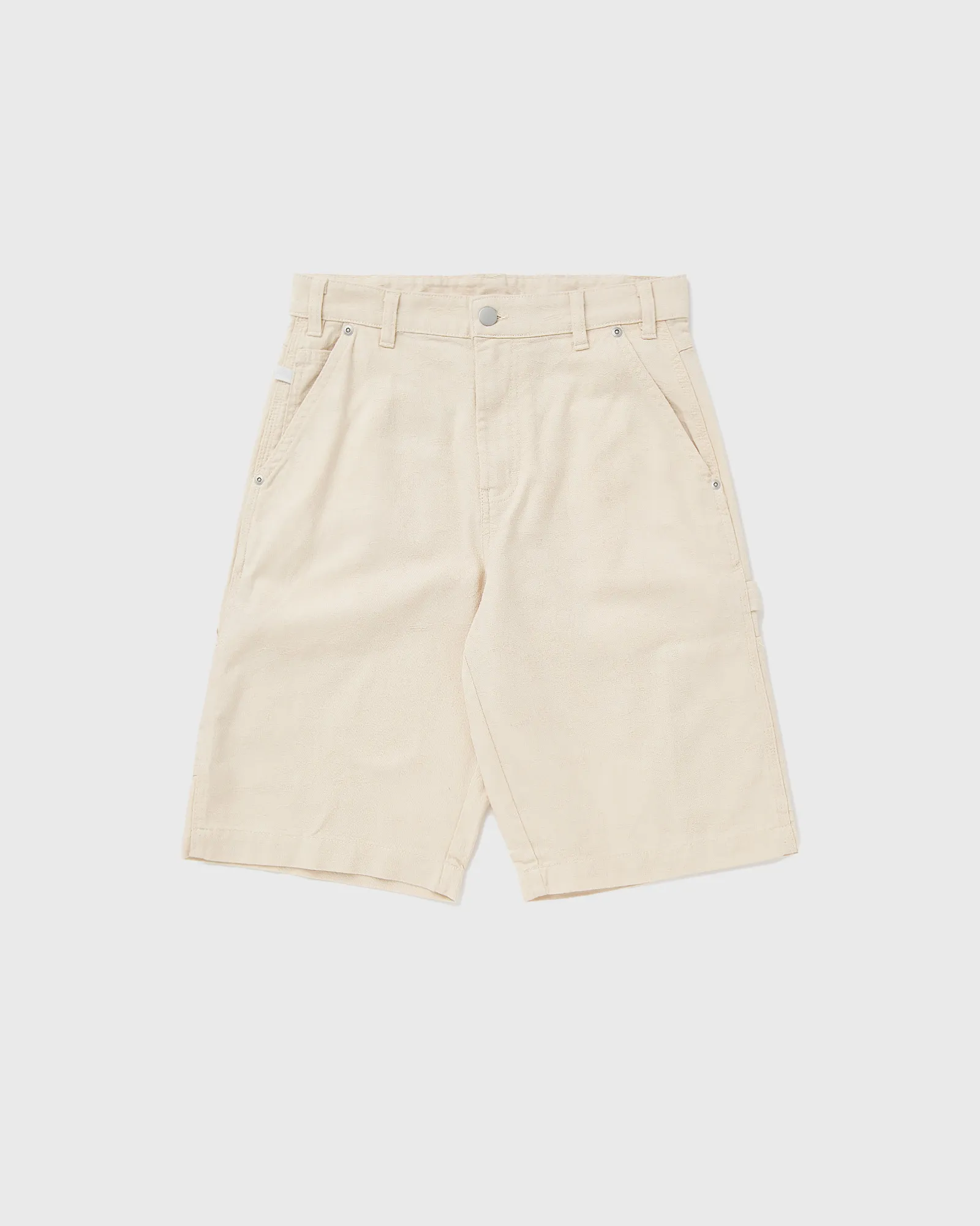 Shorts Dickies em jacquard tonal, modelo Painters, em jacquard tonal natural.