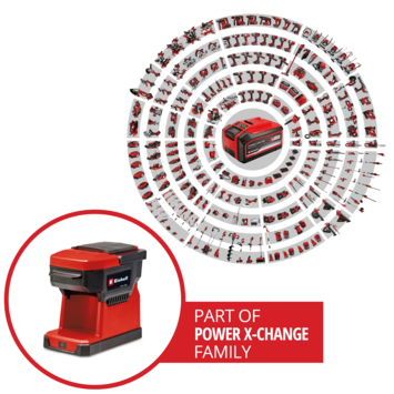 Einhell 18V koffiemachine TE-CF 18 Li (zonder accu)
