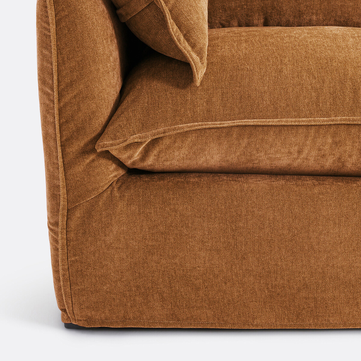 LA REDOUTE INTERIEURS<br>Sleapbank H14 cm, mistura de poliéster, Odna