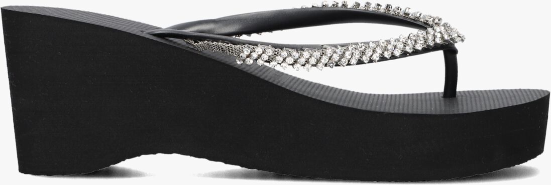 UZURII zwarte uzurii teenslippers classic black