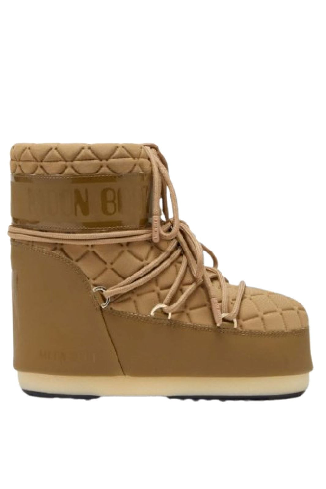 Moon Boot Mb Icon Low Quilt m013 caramel