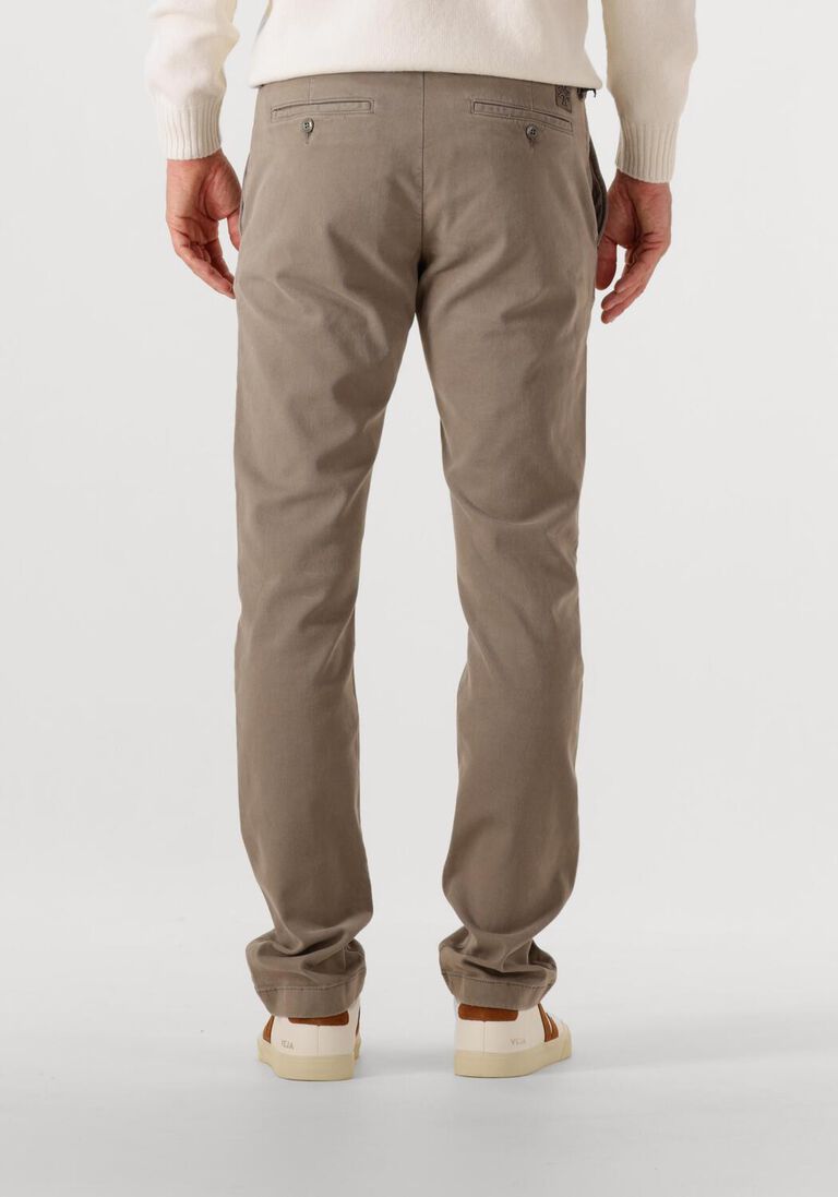 taupe jacob cohen chino pantalone slim fit bobby