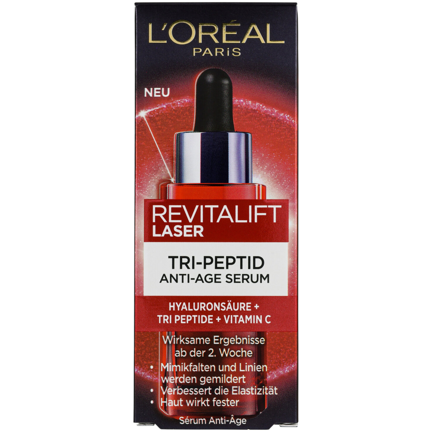 L'Oréal Paris Revitalift Laser Dreifach Power Tri-Peptid Anti-Age-Serum, 30ml