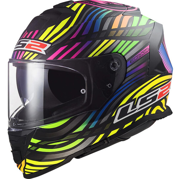 LS2 - Casque FF800 Storm II Power Noir / Multicolore / Mat