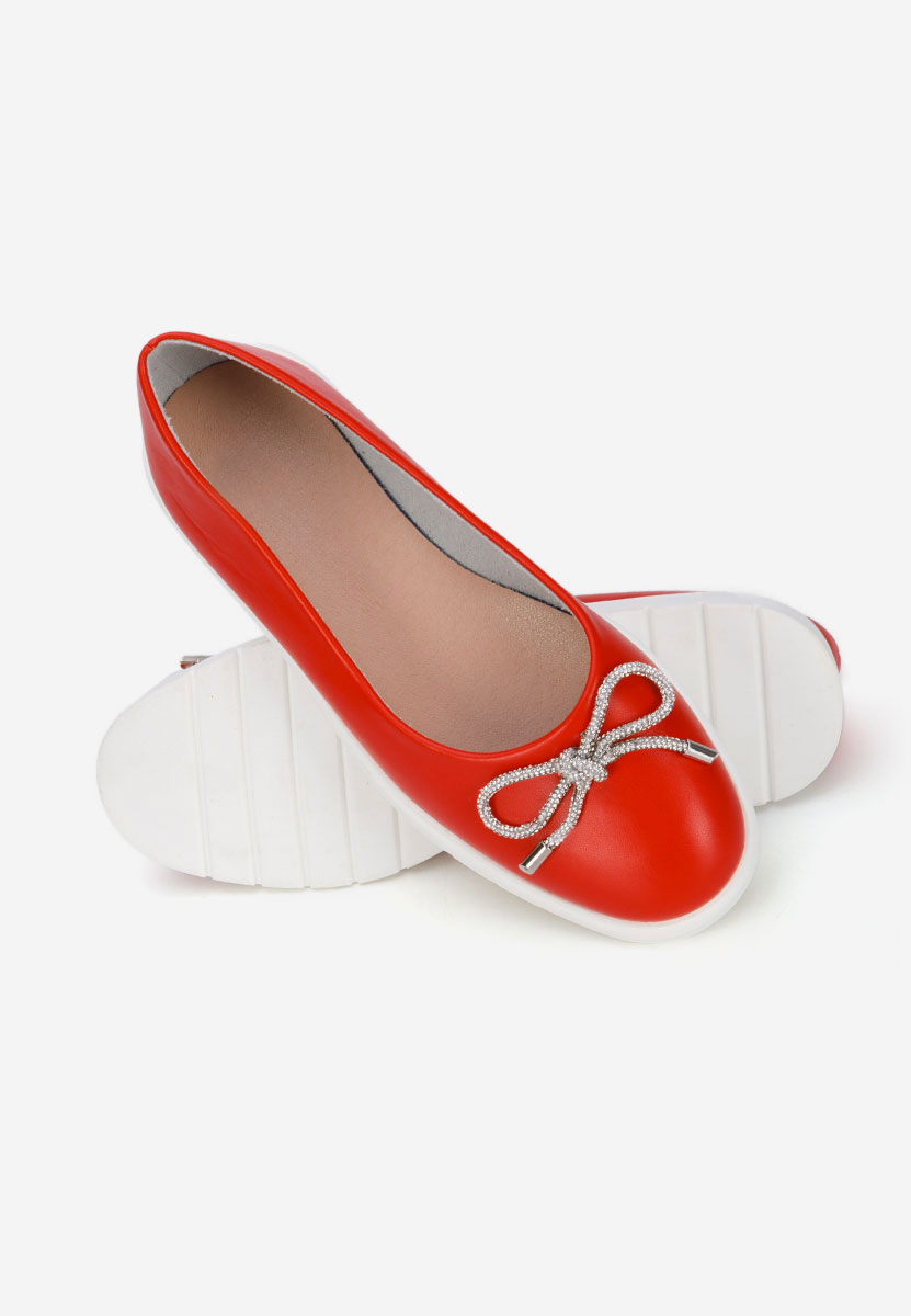Ballerines femme orange Simonna