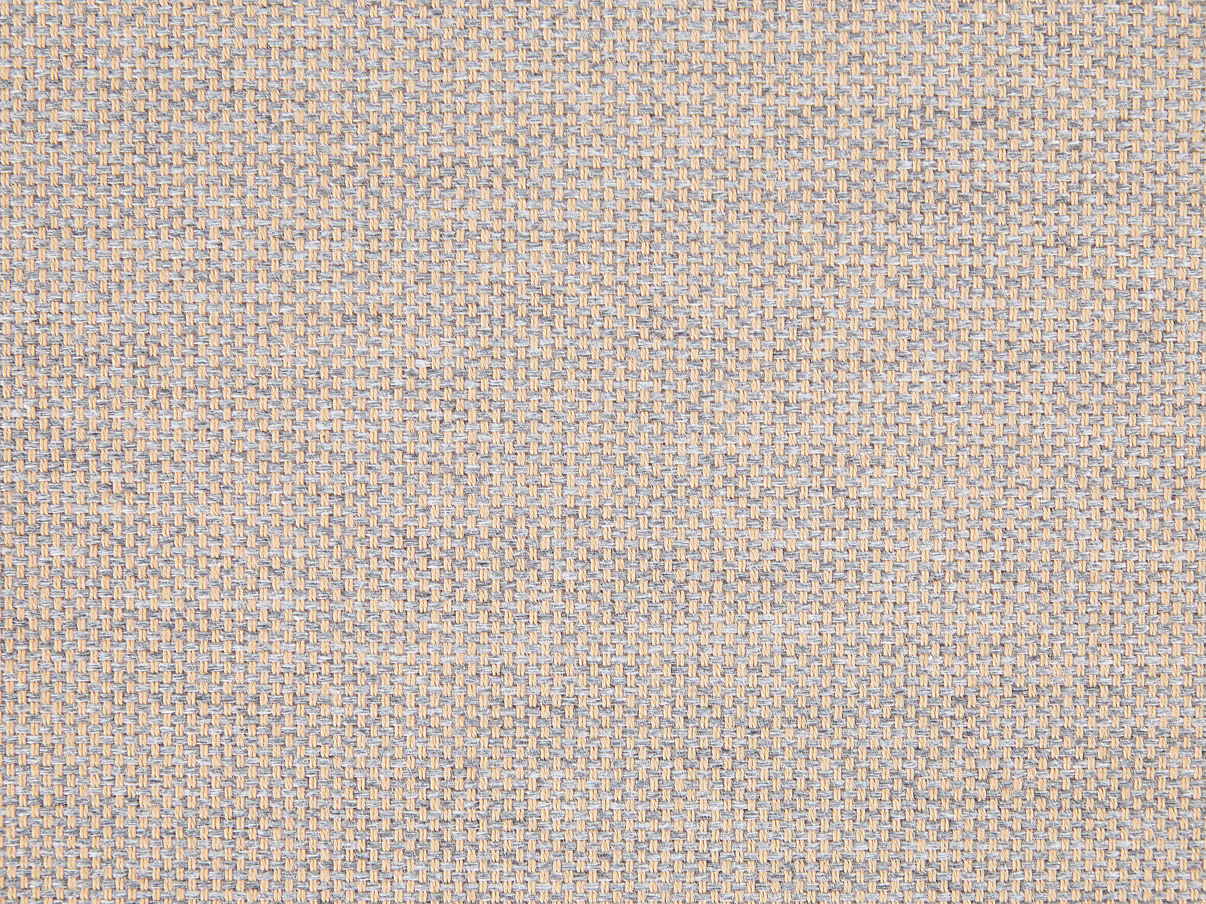 Tuin hoekloungeset met tafel 6-zits RIMA III linkszijdig modulair Metaal Beige