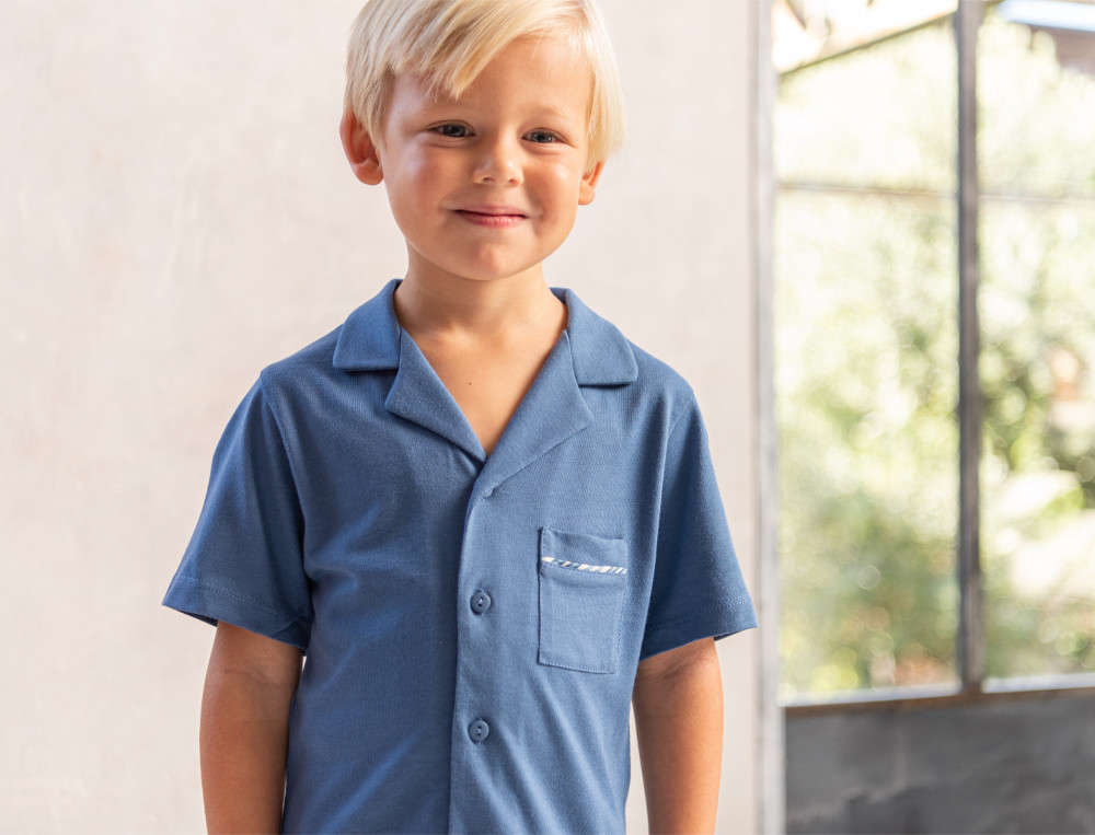 Pyjama short enfant-Partie de cache-cache