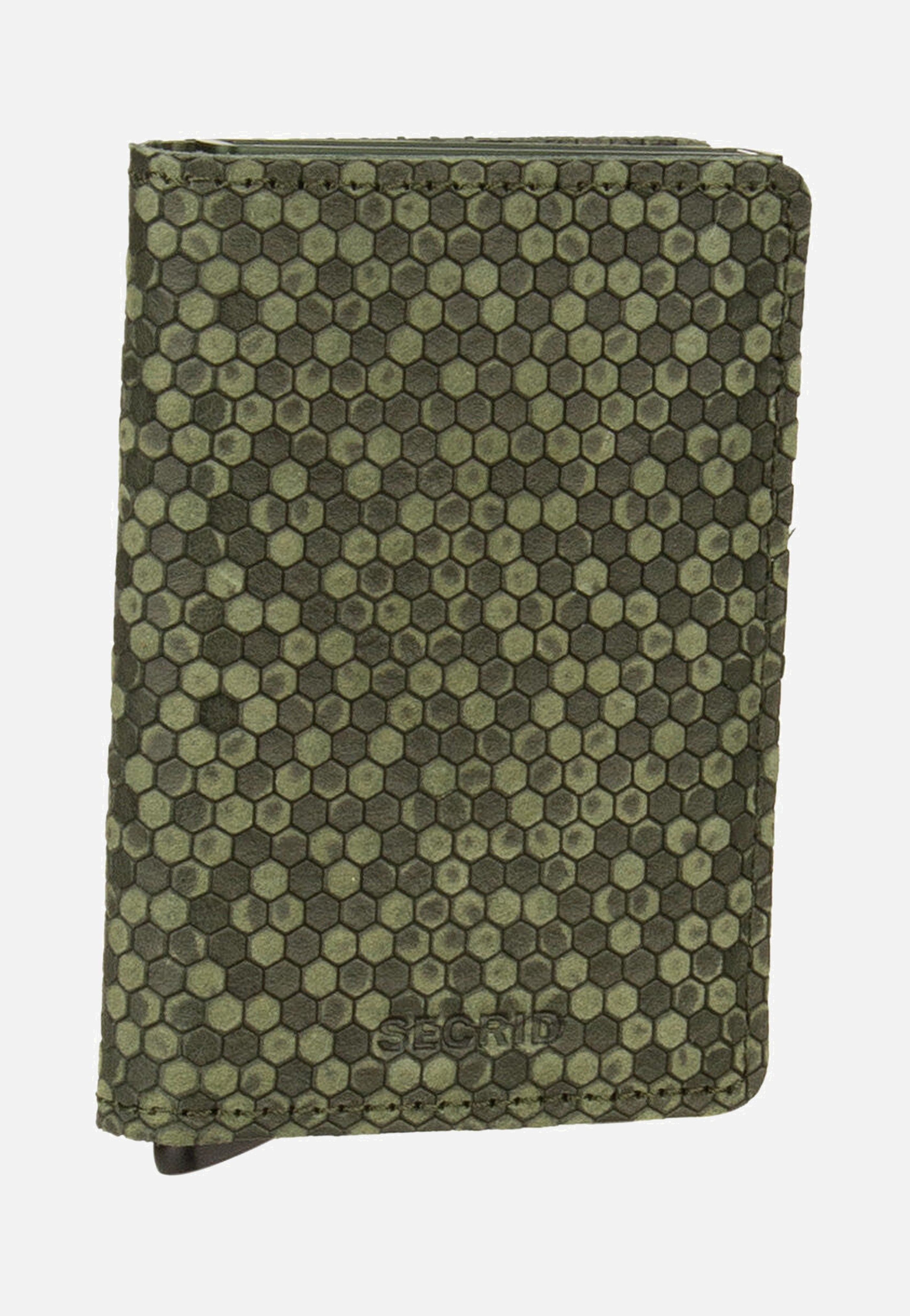Slimwallet Hexagon Green - Portemonnaie