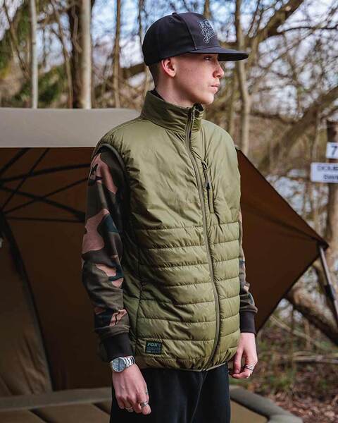 Gilet matelassé Fox Olive Quilted 100