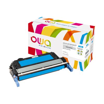 Cartouche laser compatible HP 643A - cyan - Owa K12237OW