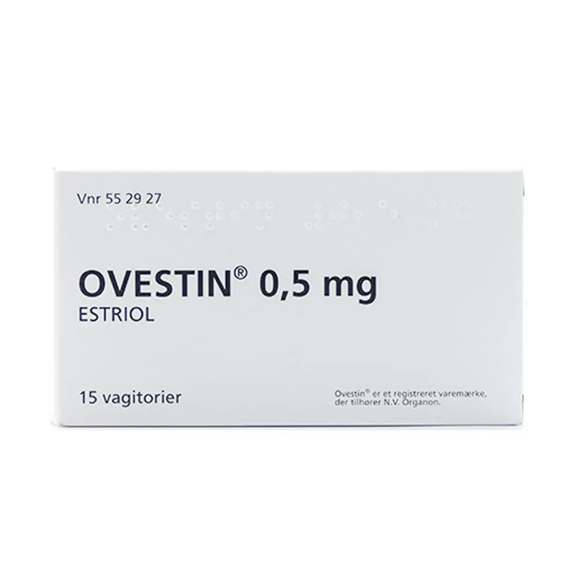 Ovestin Vagitorier 0,5 mg - 15 stk.
