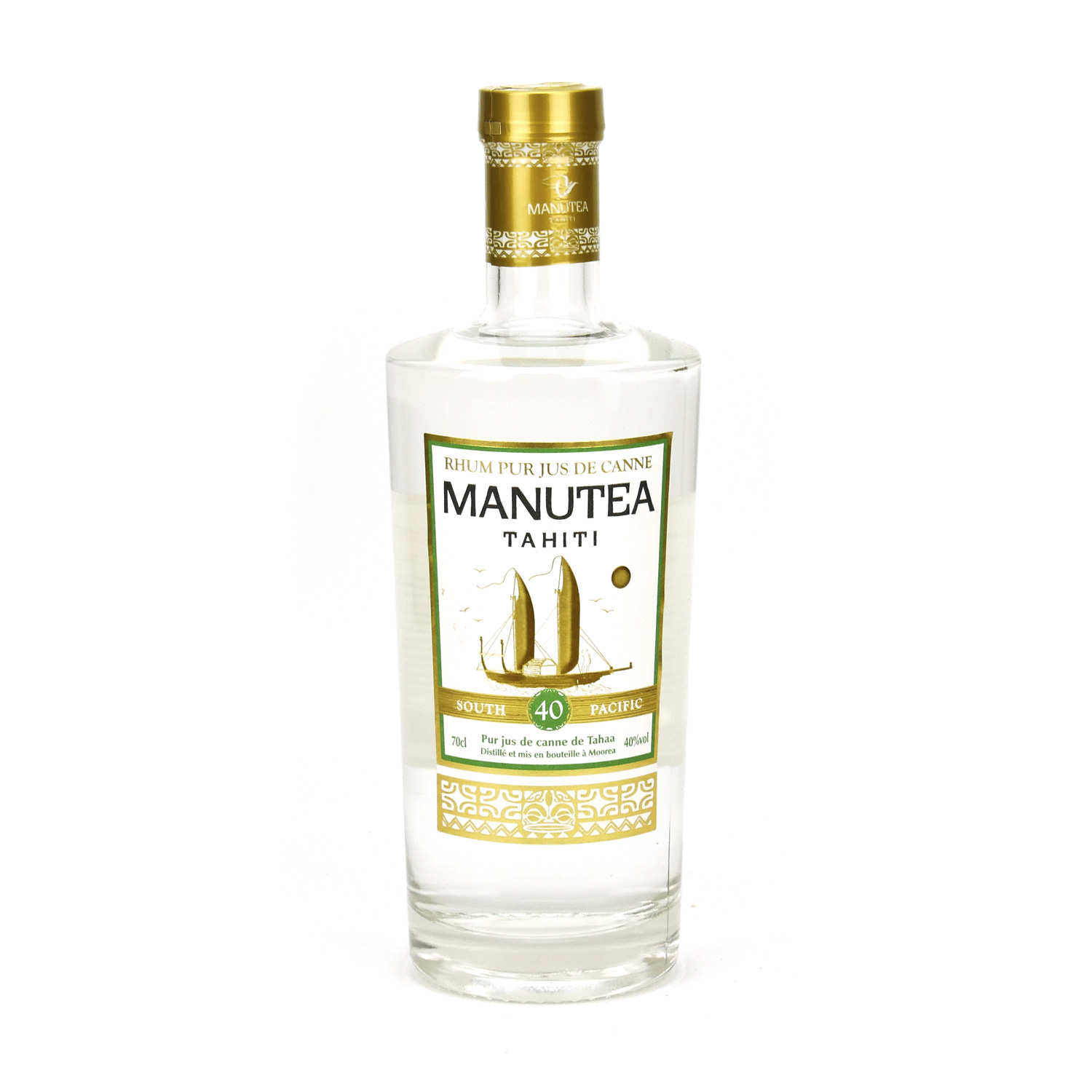 Rhum Manutea de Tahiti 40%