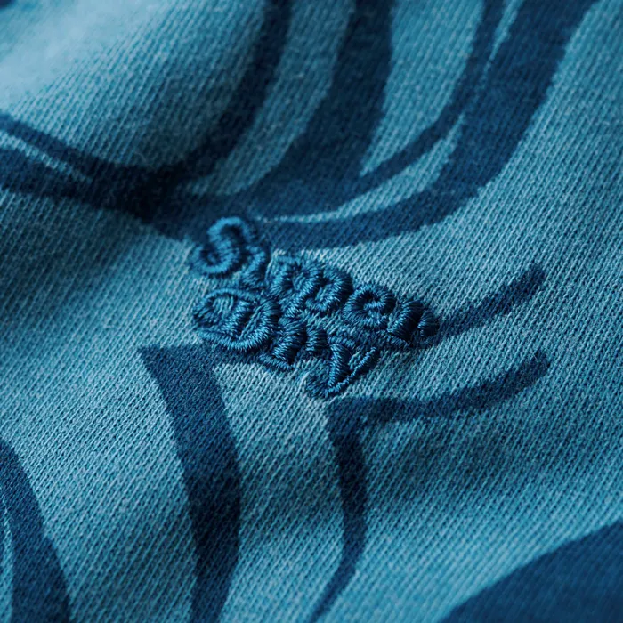 Superdry Vintage Overdye Printed Shirt Heren