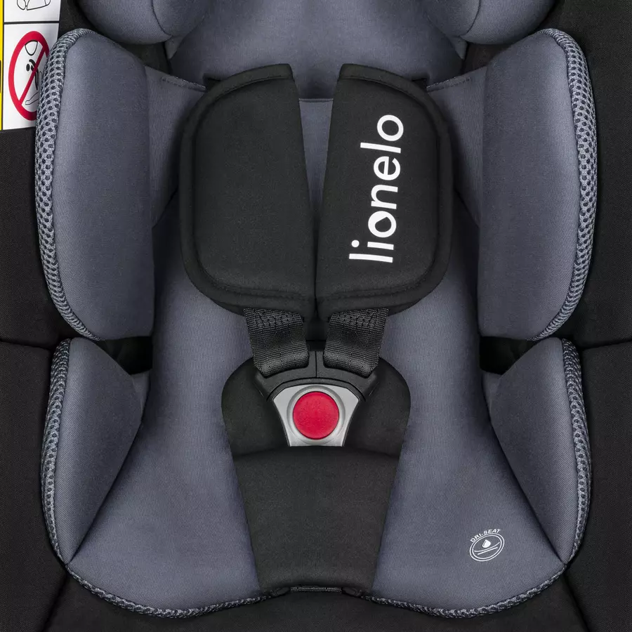 lionelo Babyschale Astrid i-Size Black Grey