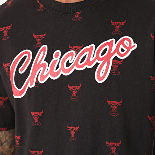 Tee Shirt Chicago Bulls Noir