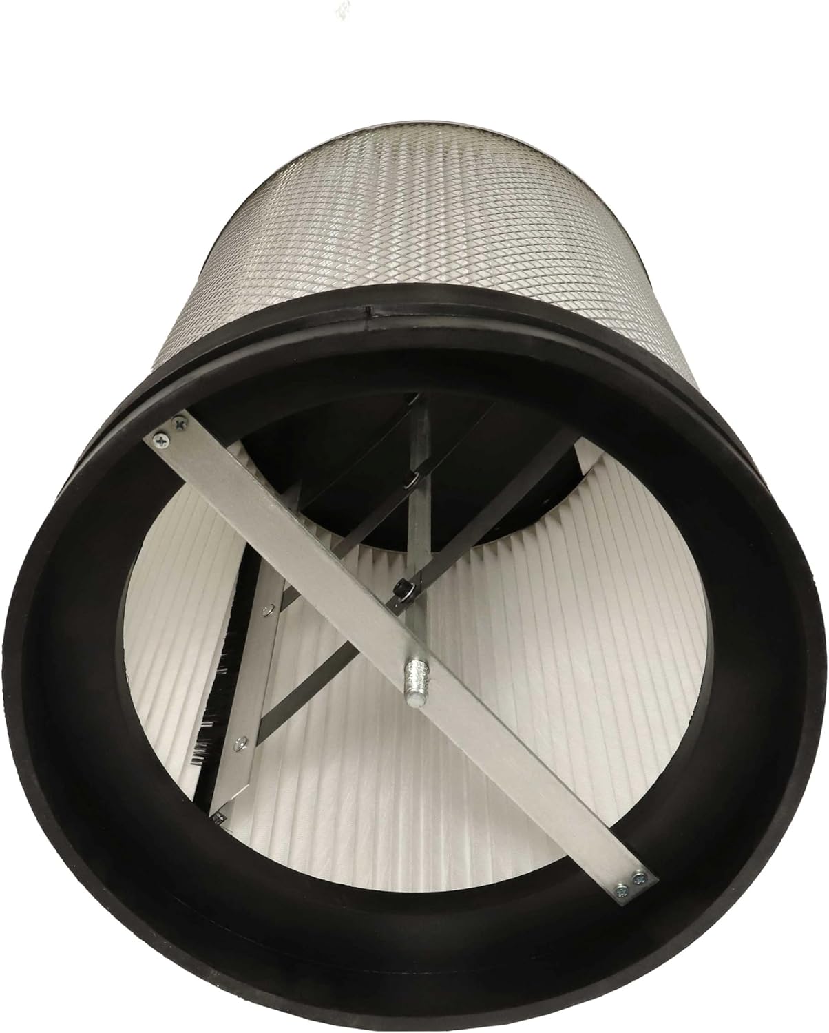 vhbw Feinstaubfilter kompatibel mit HBM 100 Absauganlage - Feinstaub-Filterpatrone mit Reinigungsbürste