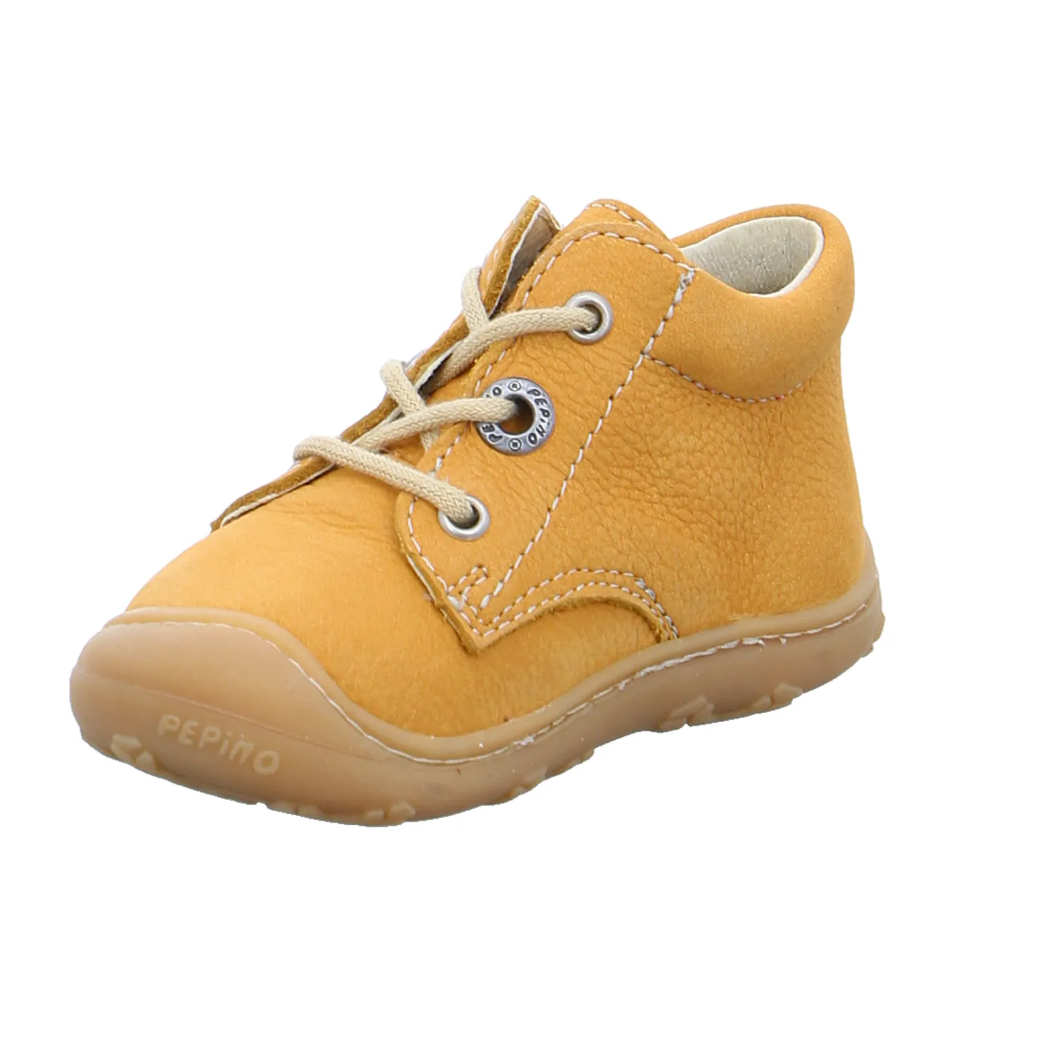PEPINO Lauflernschuh Orange Leder  Bottine